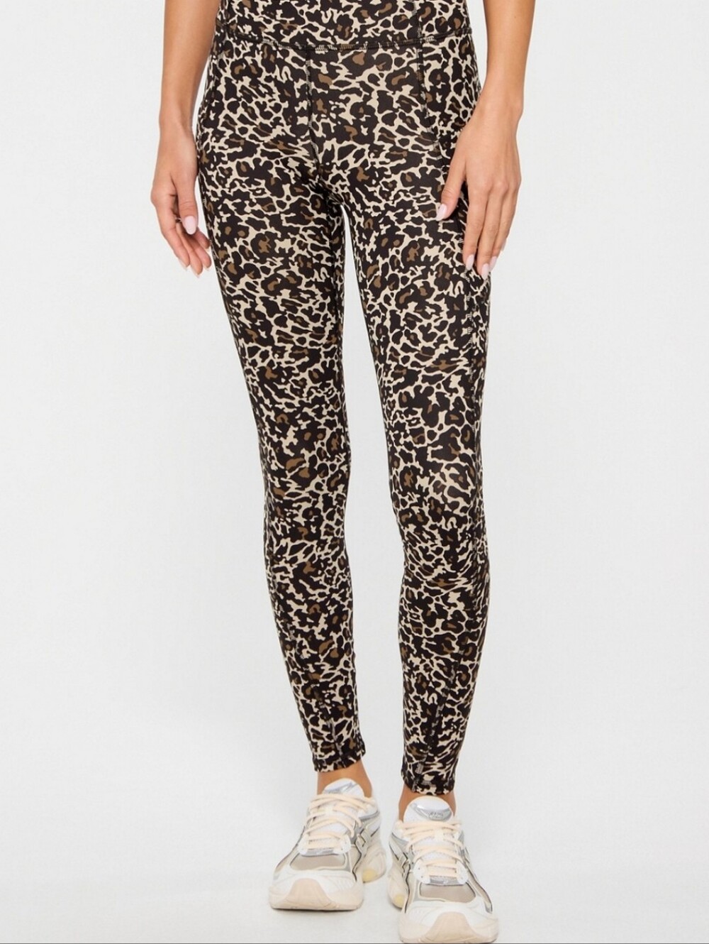 Fabletics Leopard Print Oasis PureLuxe High Waisted Leggings